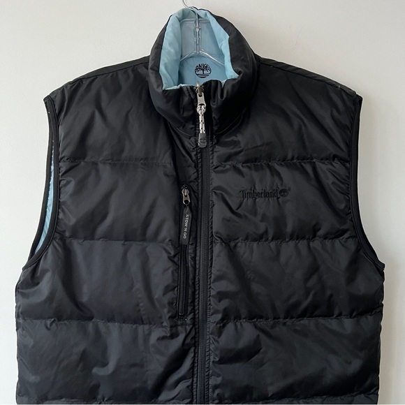 Timberland Weathergear Duck Down Reservable Puffer Vest - Picture 6 of 15